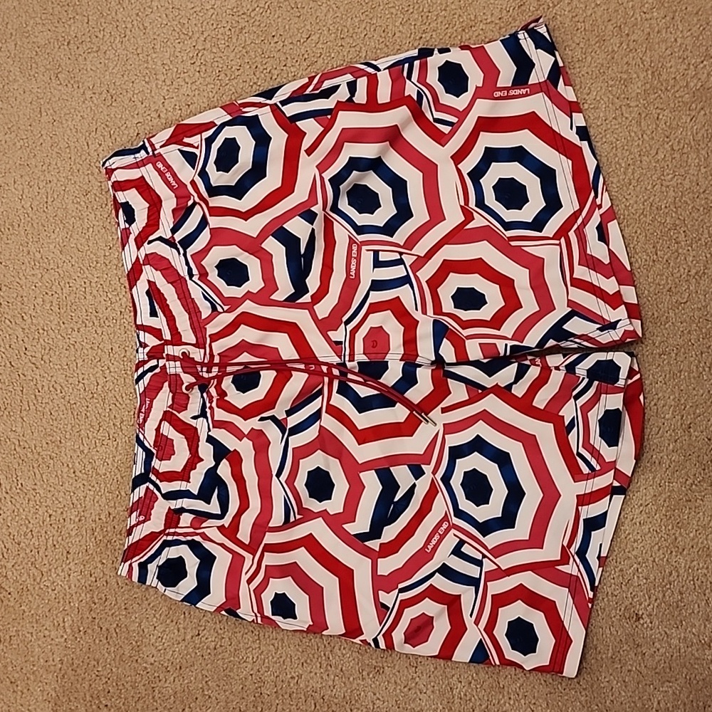 Lands End Mens Swim Trunks size 40- 42 (xl)